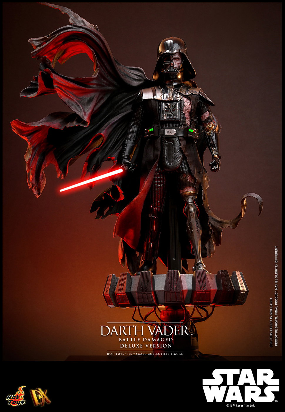 Star Wars - Darth Vader (Battle Damaged / Deluxe Version) [With Bonus Accessory] image 3