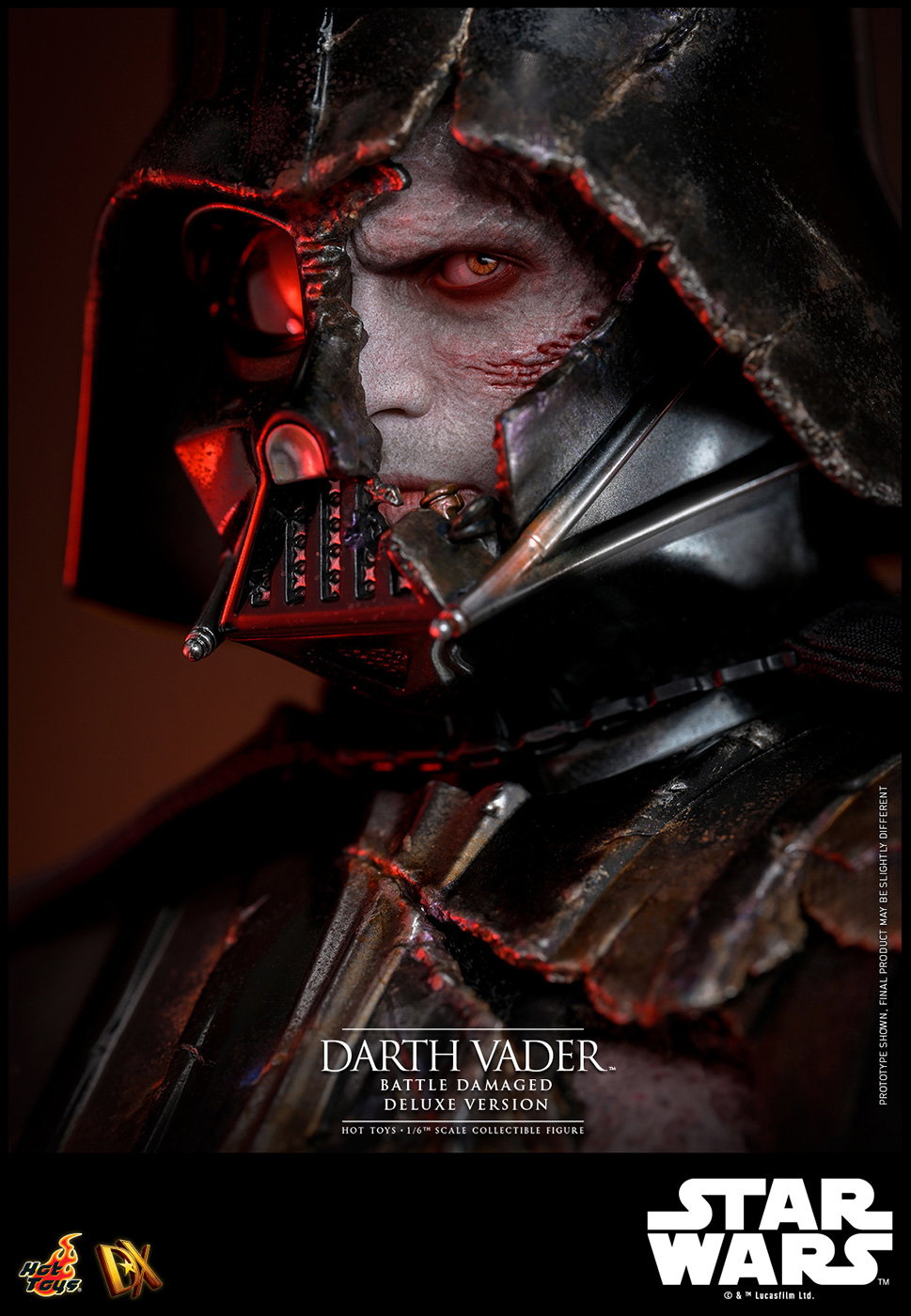 Star Wars - Darth Vader (Battle Damaged / Deluxe Version) [With Bonus Accessory] image 6