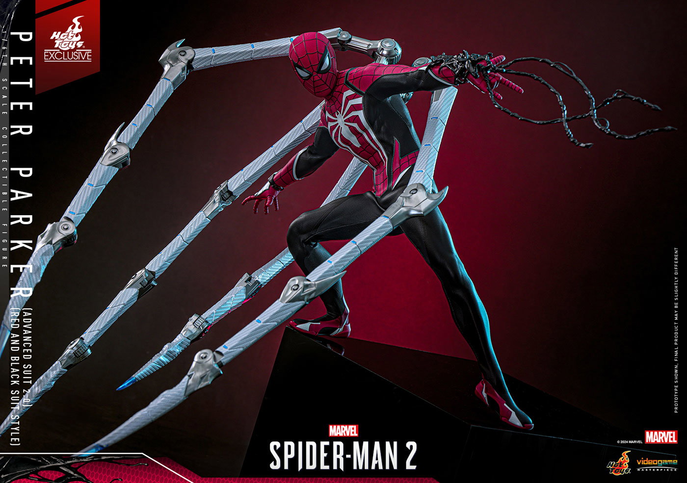 Marvel's Spider-Man 2 - Peter Parker (Advanced Suit 2.0 / Red and Black Suit Style) image 10