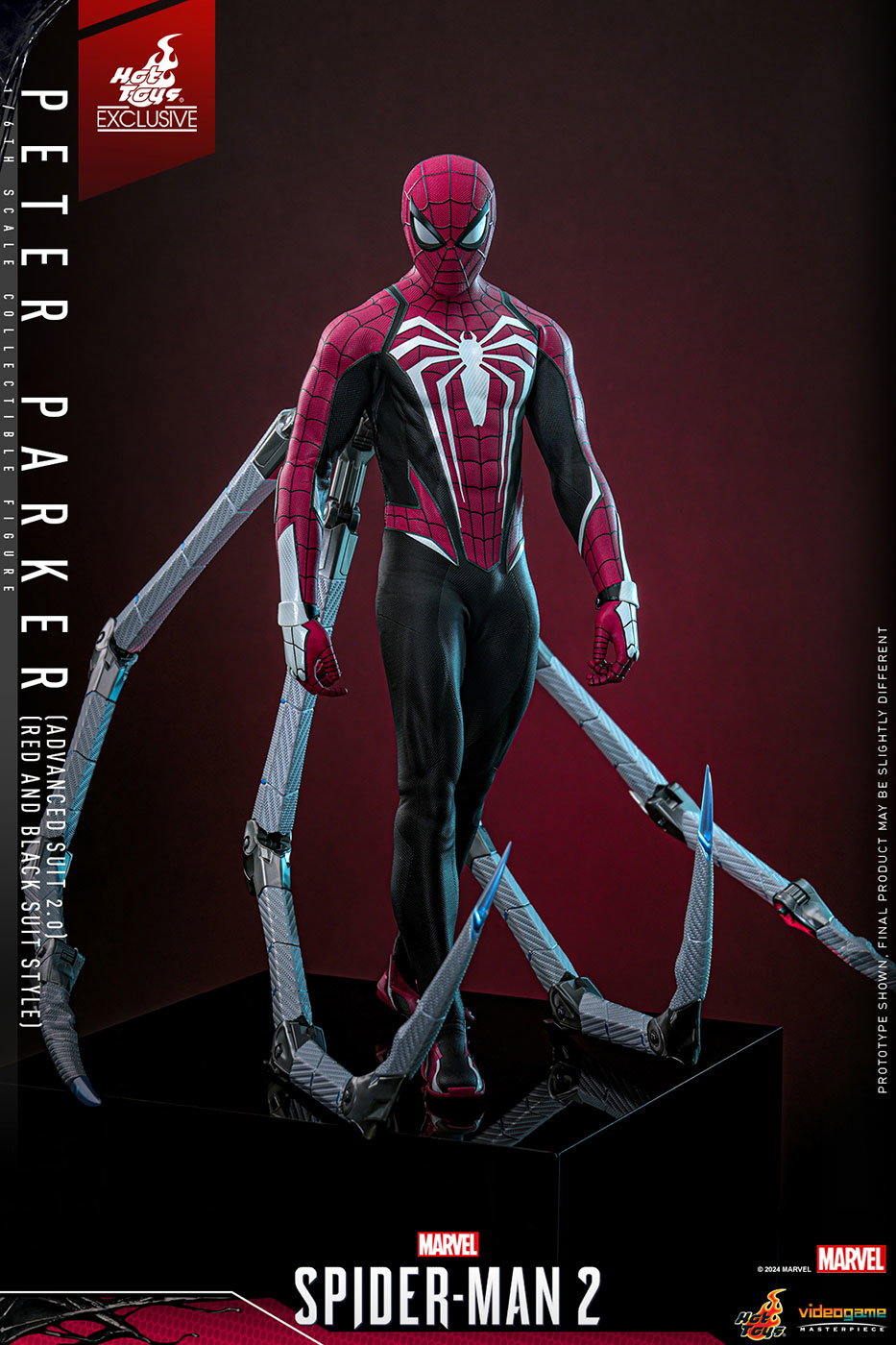 Marvel's Spider-Man 2 - Peter Parker (Advanced Suit 2.0 / Red and Black Suit Style) image 3