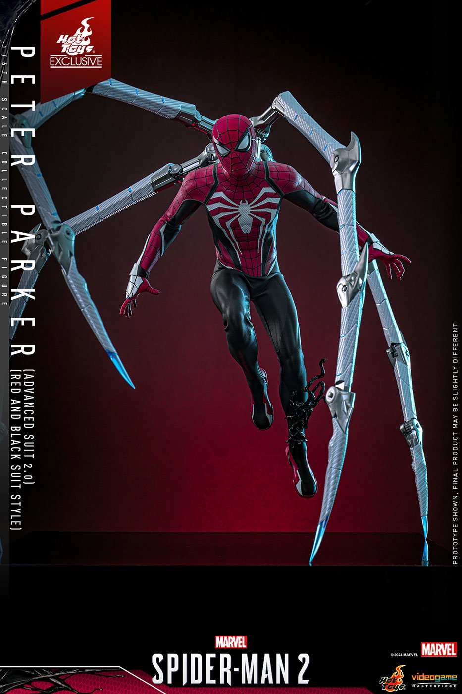 Marvel's Spider-Man 2 - Peter Parker (Advanced Suit 2.0 / Red and Black Suit Style) image 4