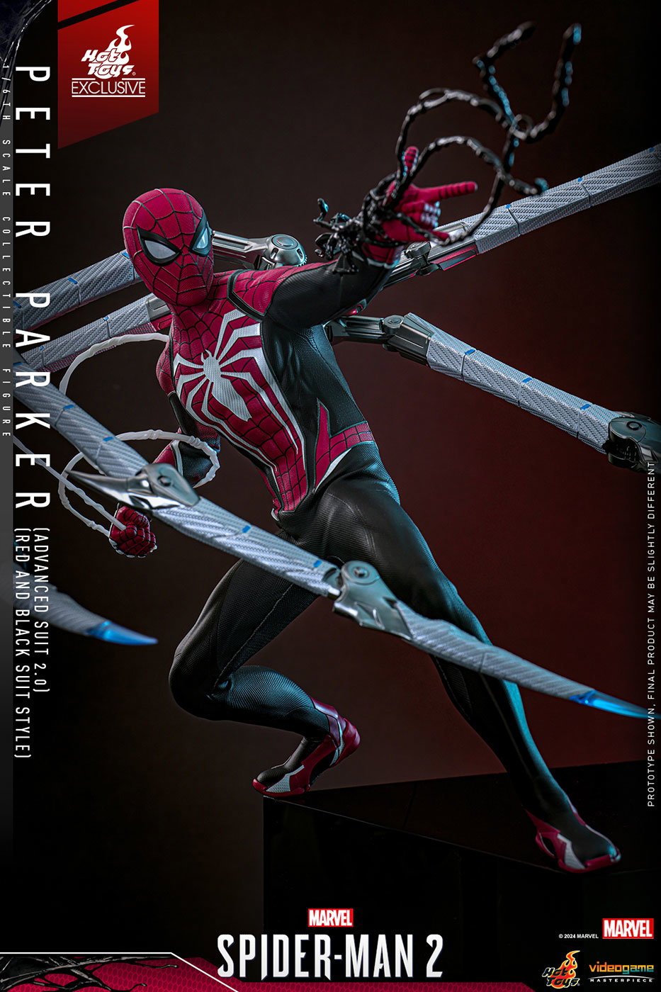 Marvel's Spider-Man 2 - Peter Parker (Advanced Suit 2.0 / Red and Black Suit Style) image 5