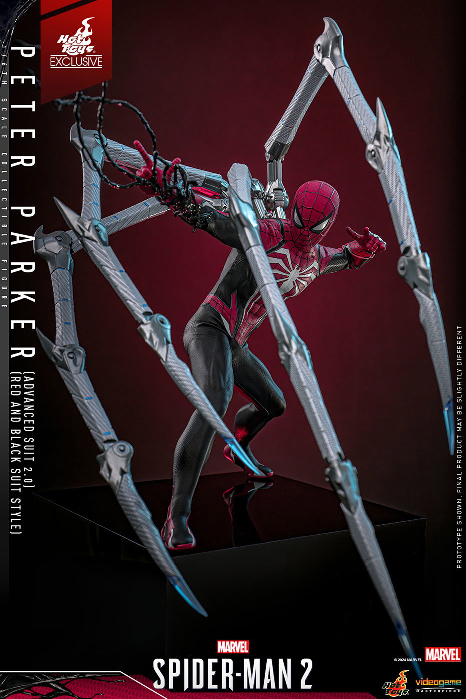 Marvel's Spider-Man 2 - Peter Parker (Advanced Suit 2.0 / Red and Black Suit Style) image 6