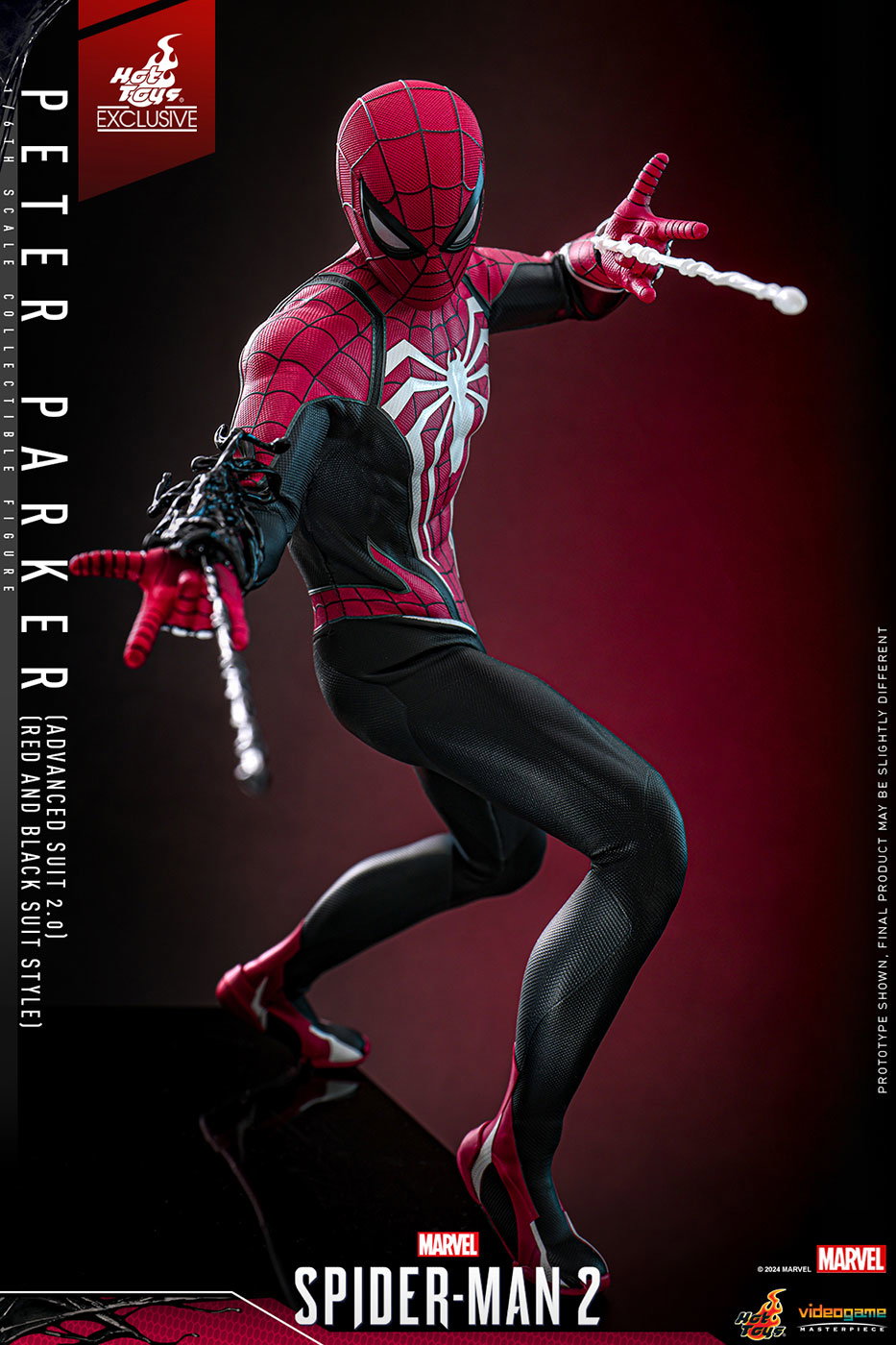 Marvel's Spider-Man 2 - Peter Parker (Advanced Suit 2.0 / Red and Black Suit Style) image 7