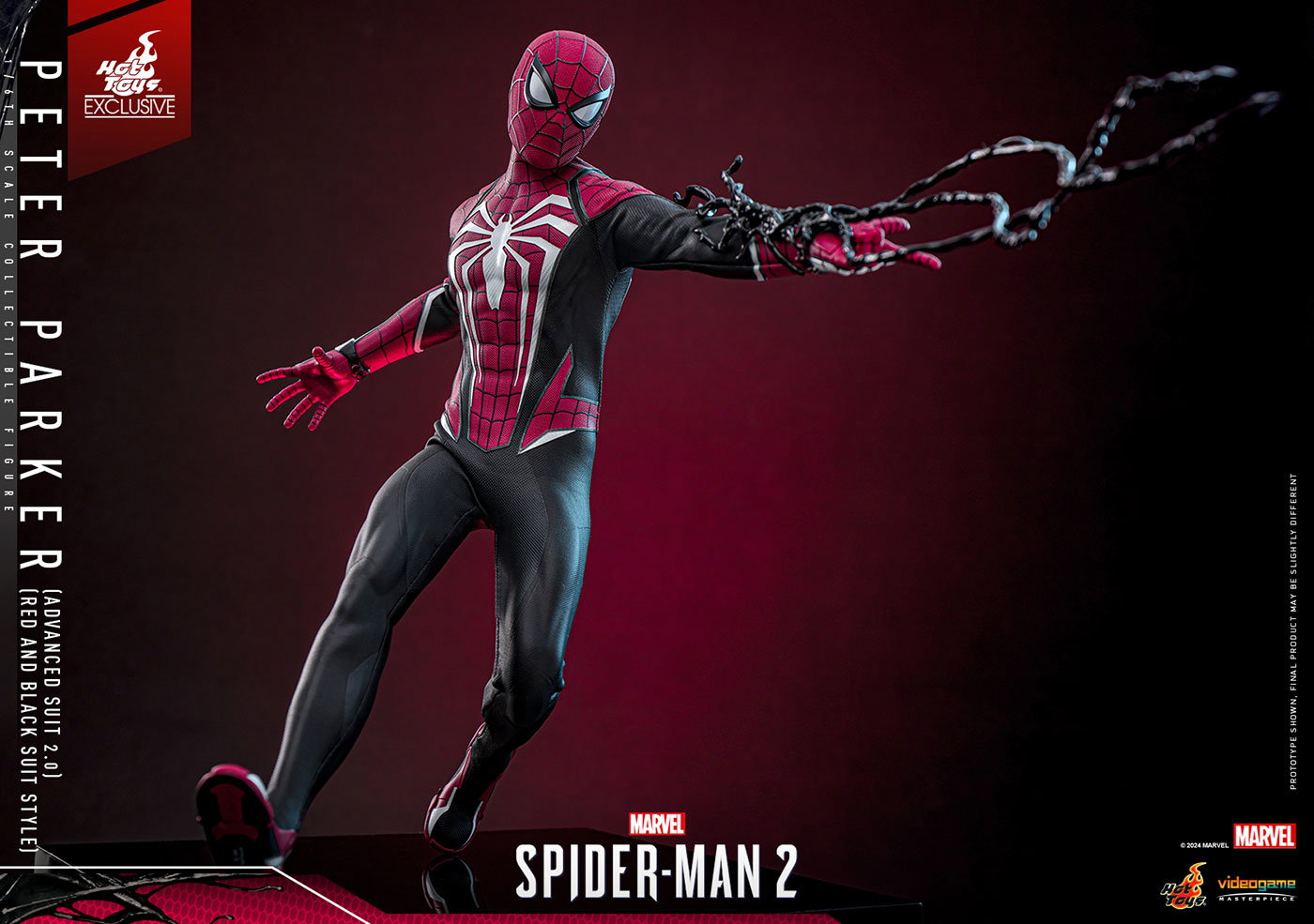 Marvel's Spider-Man 2 - Peter Parker (Advanced Suit 2.0 / Red and Black Suit Style) image 8