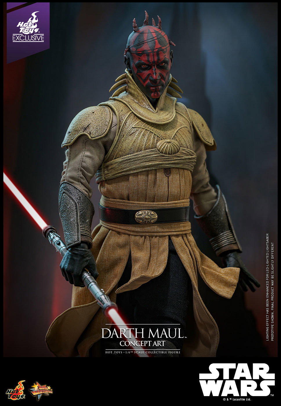 Star Wars / Episode I The Phantom Menace - Darth Maul (Concept Art) [With Bonus Sleeve Packaging] image 10