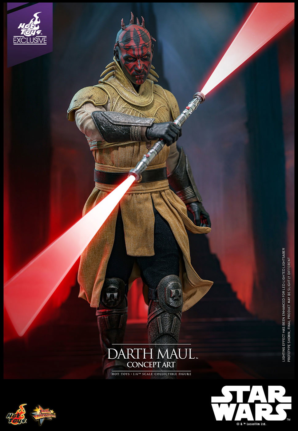 Star Wars / Episode I The Phantom Menace - Darth Maul (Concept Art) [With Bonus Sleeve Packaging] image 5