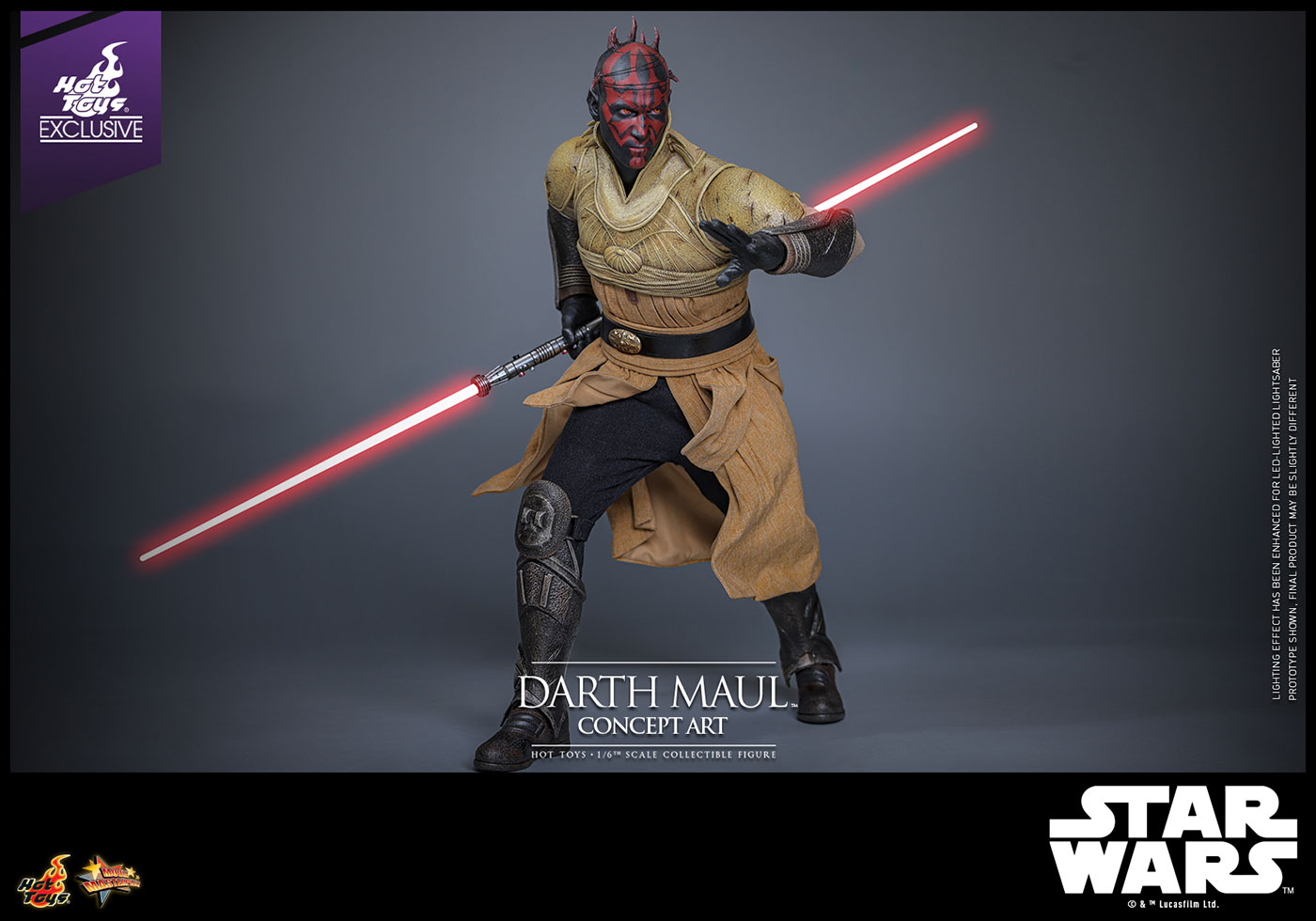 Star Wars / Episode I The Phantom Menace - Darth Maul (Concept Art) [With Bonus Sleeve Packaging] image 9