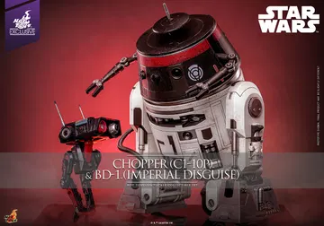 Star Wars - Chopper (C1-10P) & BD-1 (Imperial Disguise)