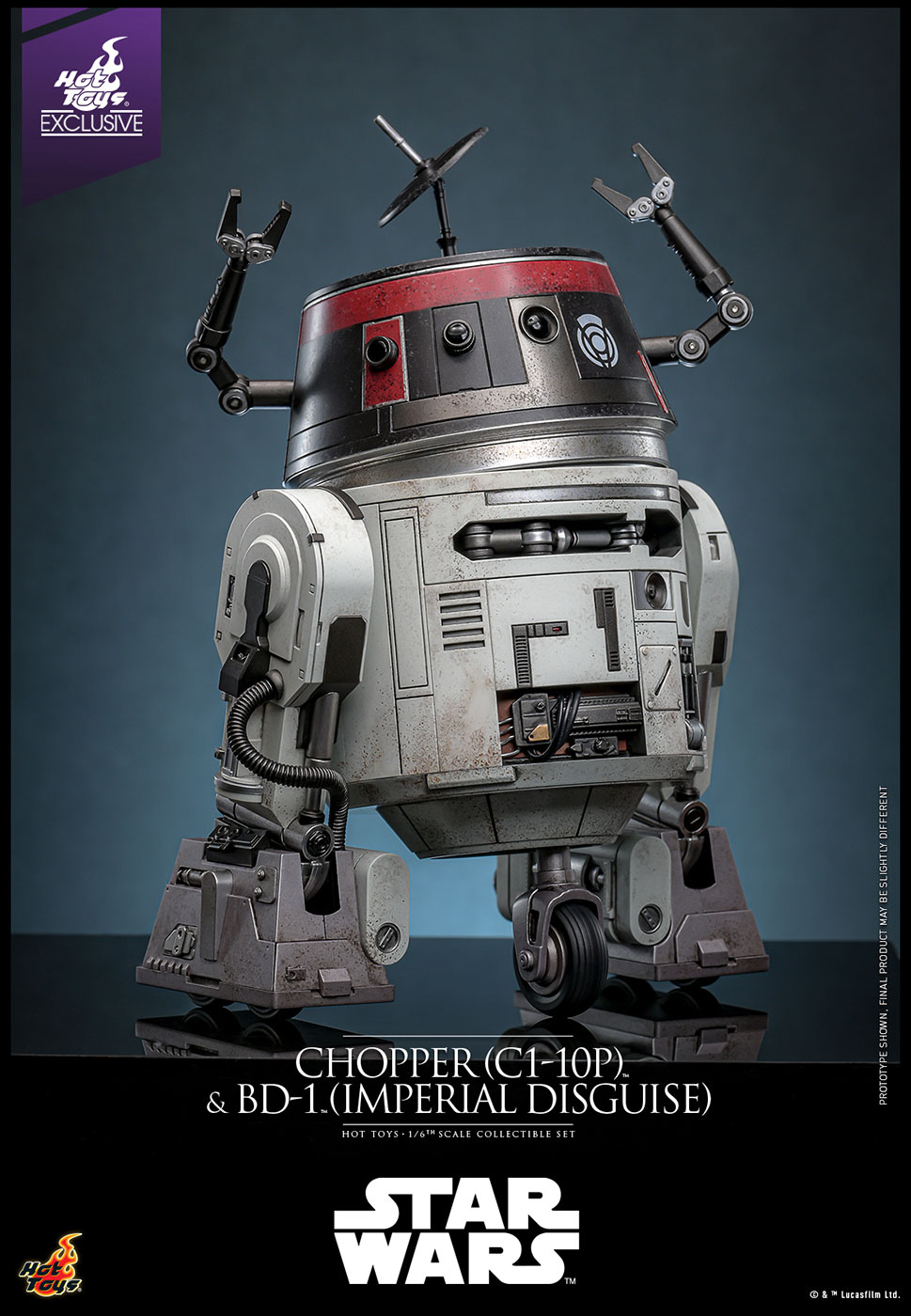 Star Wars - Chopper (C1-10P) & BD-1 (Imperial Disguise) image 10