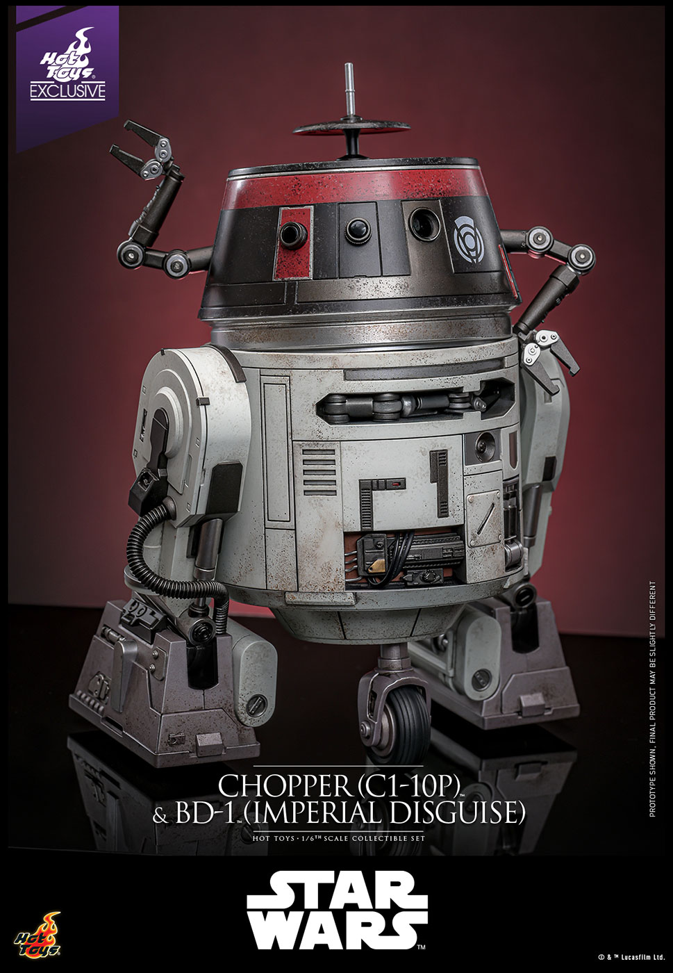 Star Wars - Chopper (C1-10P) & BD-1 (Imperial Disguise) image 6
