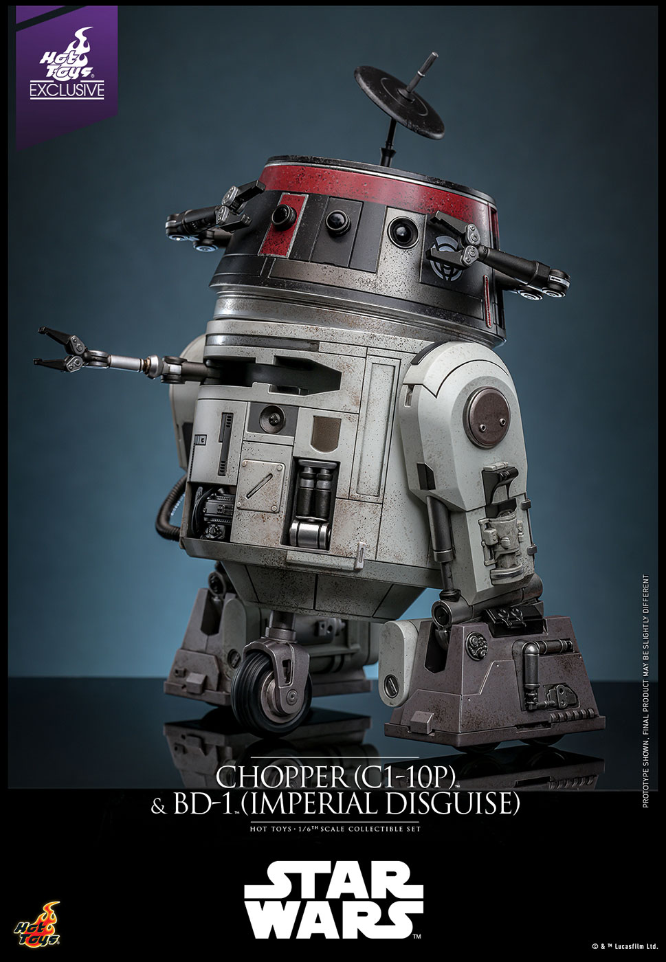 Star Wars - Chopper (C1-10P) & BD-1 (Imperial Disguise) image 8