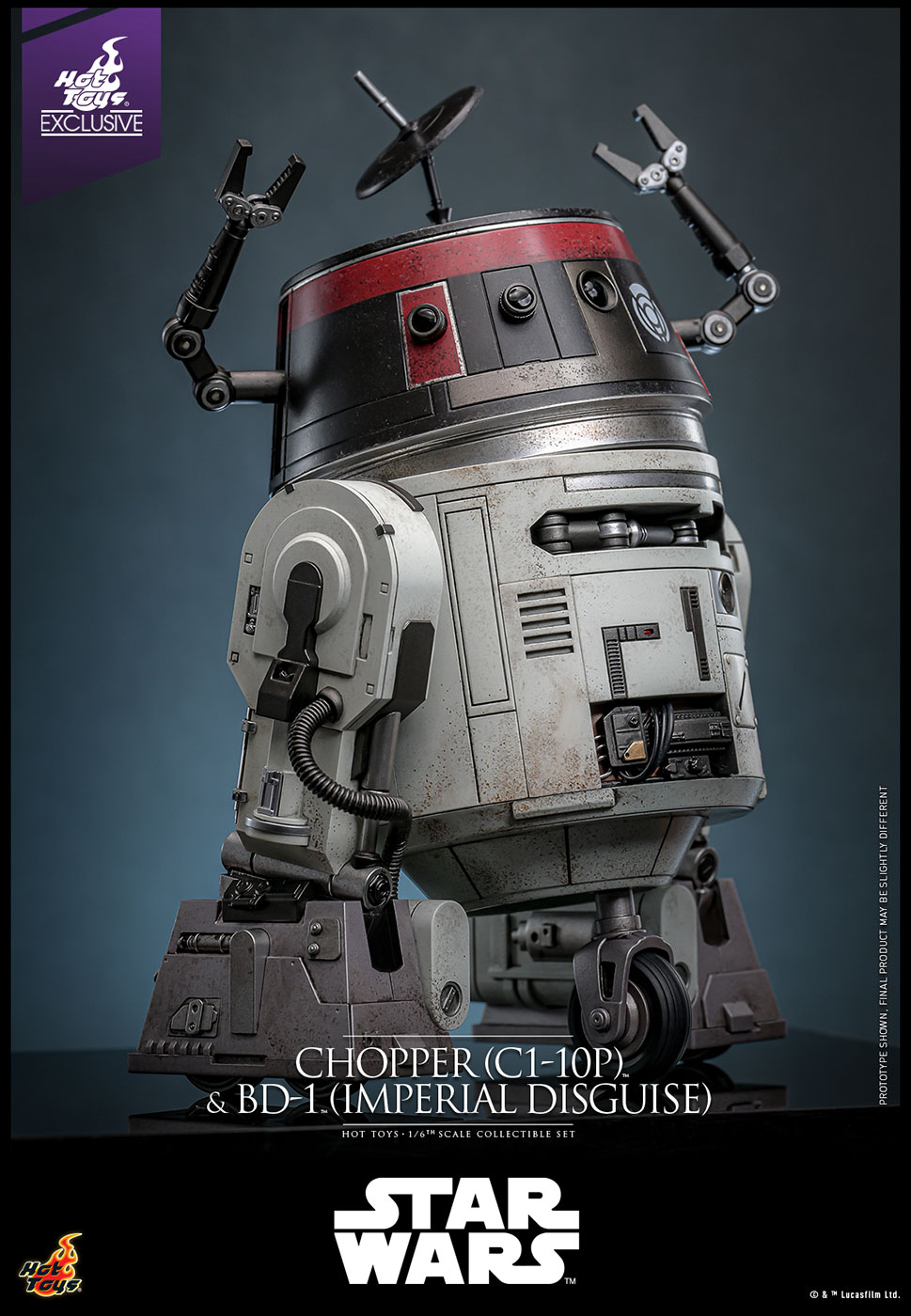 Star Wars - Chopper (C1-10P) & BD-1 (Imperial Disguise) image 9
