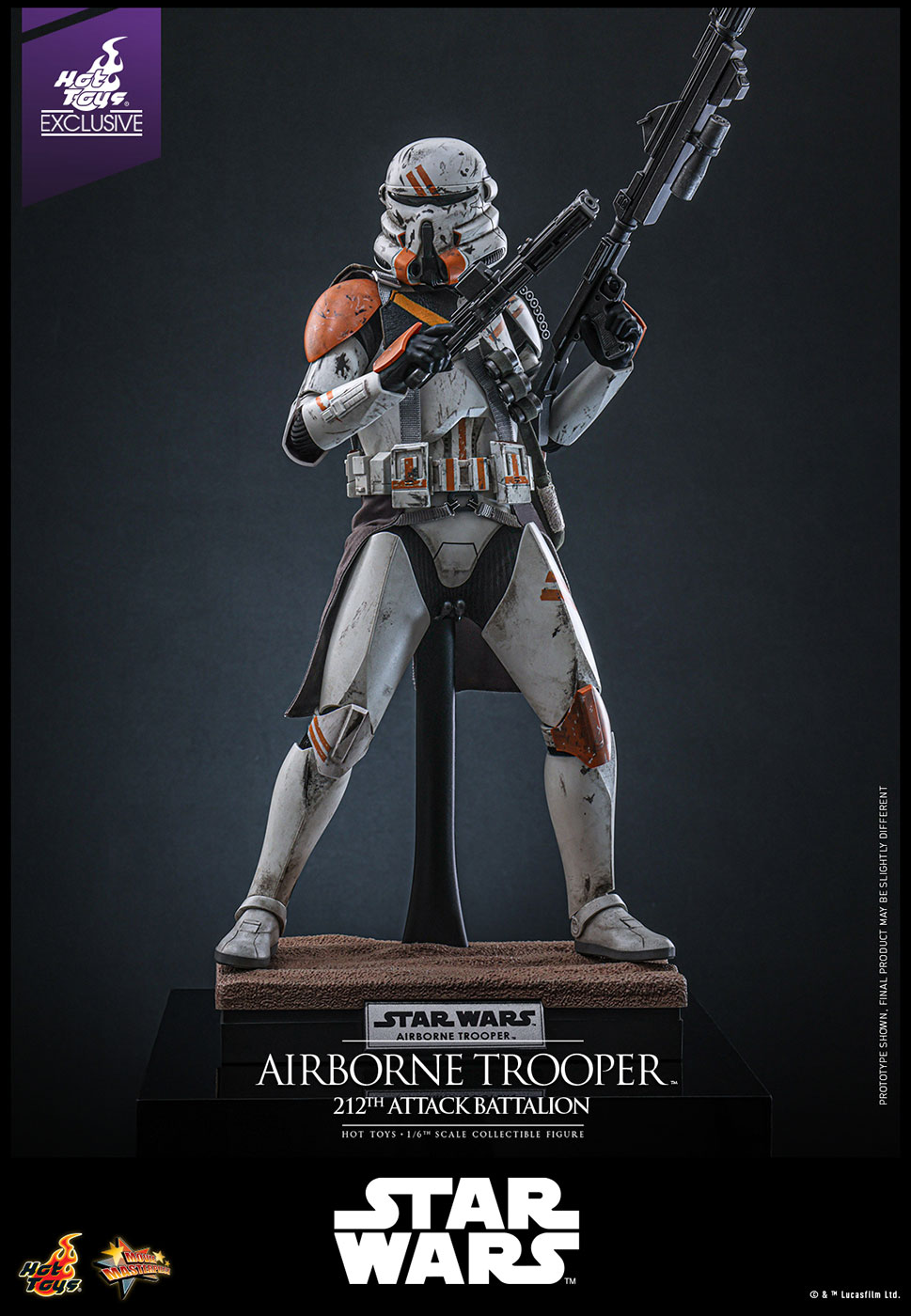 Star Wars / Episode III Revenge of the Sith - Airborne Trooper (212th Attack Battalion) image 5