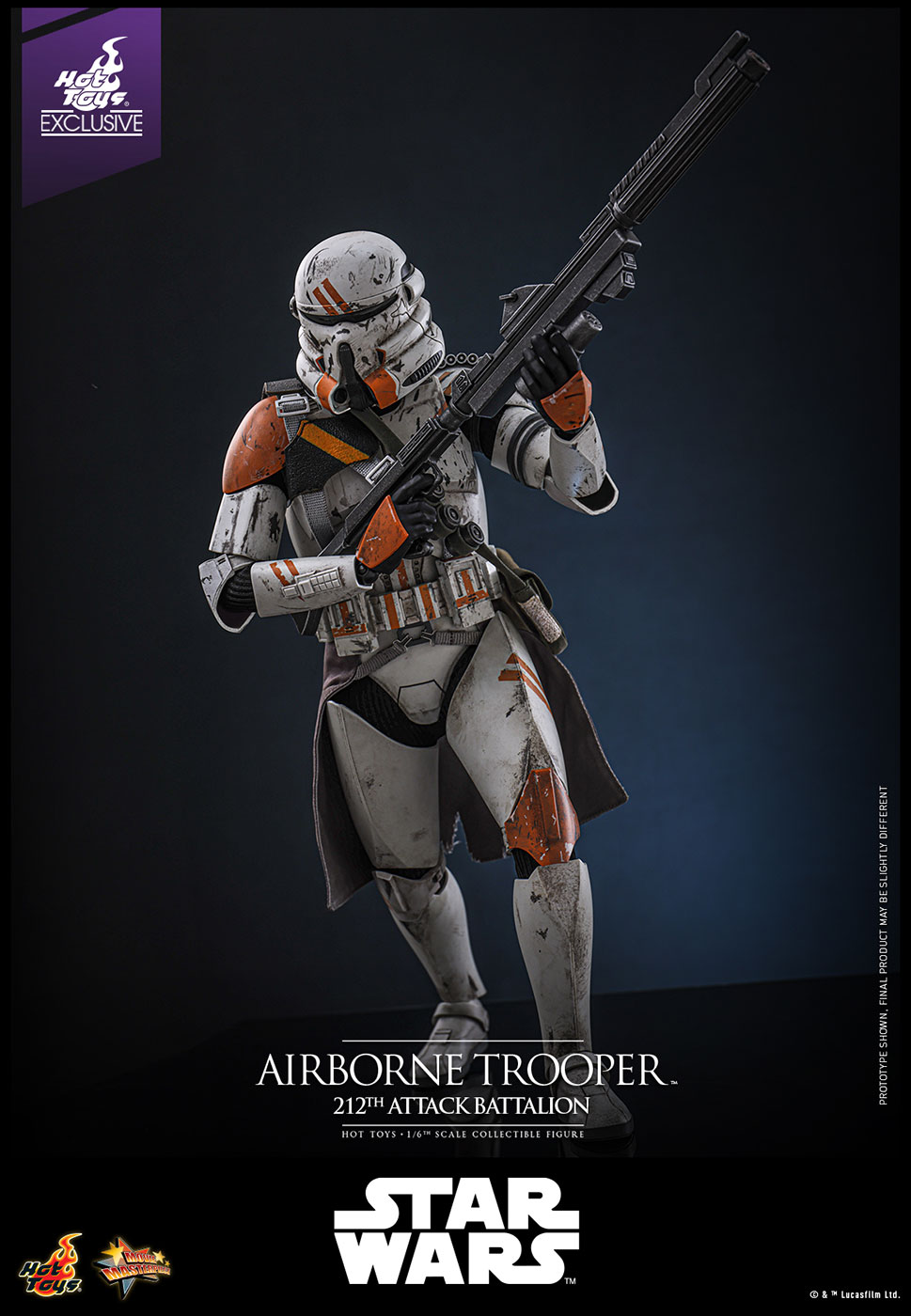 Star Wars / Episode III Revenge of the Sith - Airborne Trooper (212th Attack Battalion) image 6