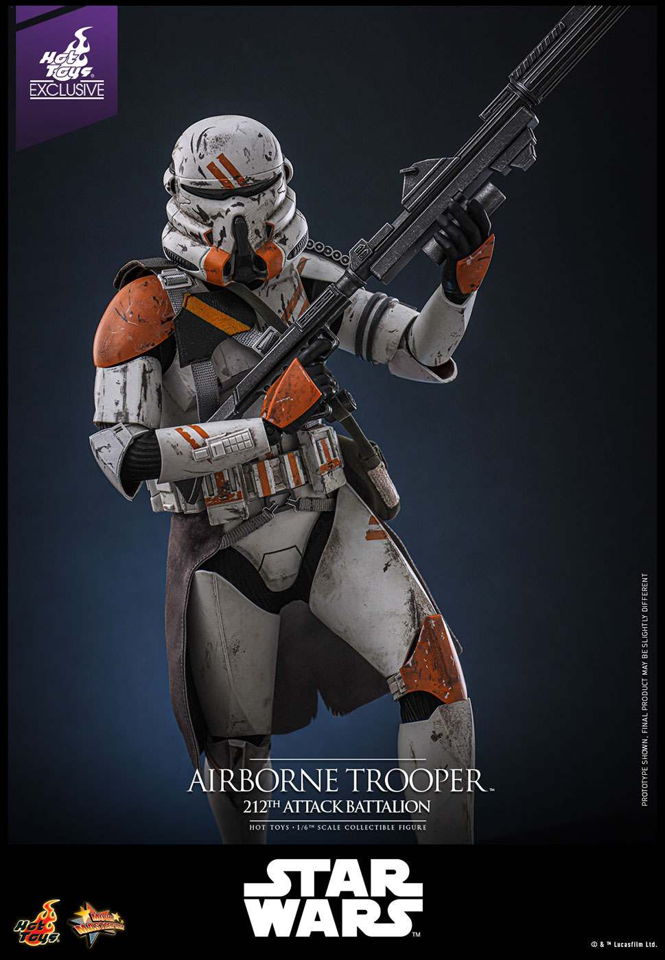 Star Wars / Episode III Revenge of the Sith - Airborne Trooper (212th Attack Battalion) image 8