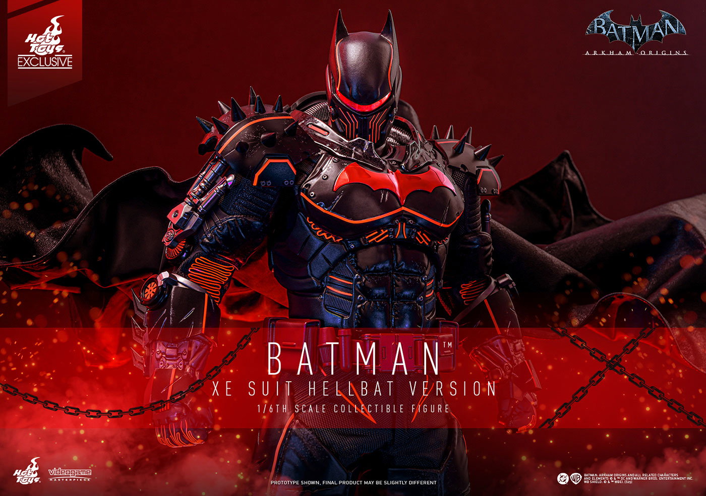Batman: Arkham Origins - Batman (XE Suit Hellbat Version) image 1