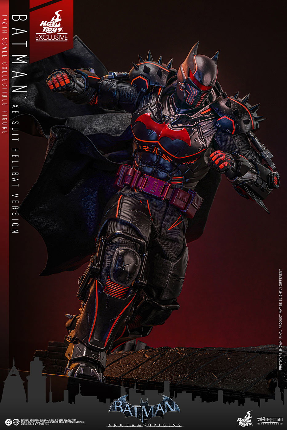 Batman: Arkham Origins - Batman (XE Suit Hellbat Version) image 2
