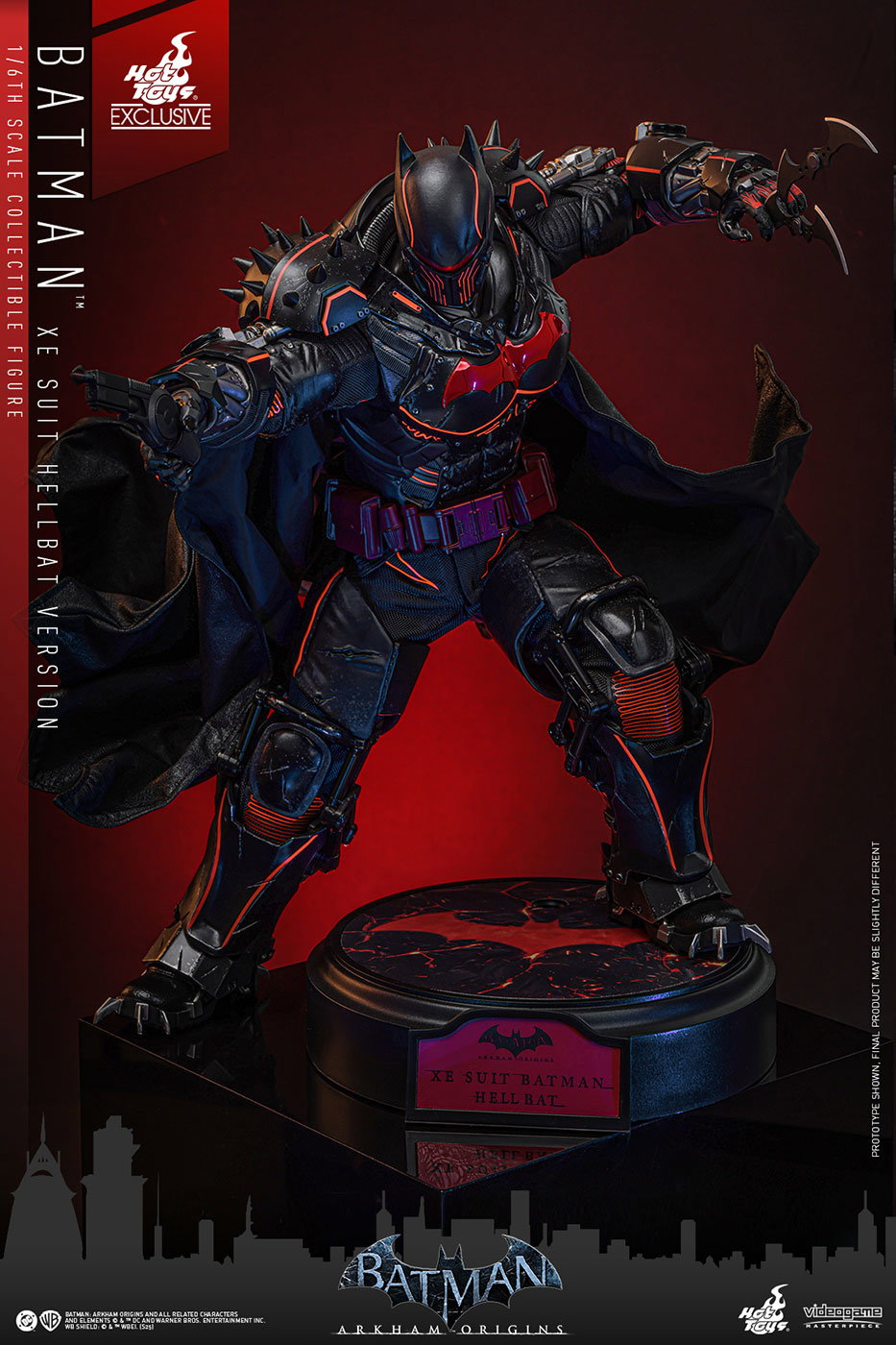 Batman: Arkham Origins - Batman (XE Suit Hellbat Version) image 6