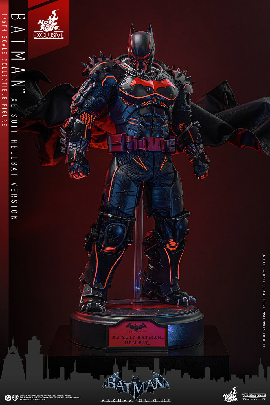 Batman: Arkham Origins - Batman (XE Suit Hellbat Version) image 8