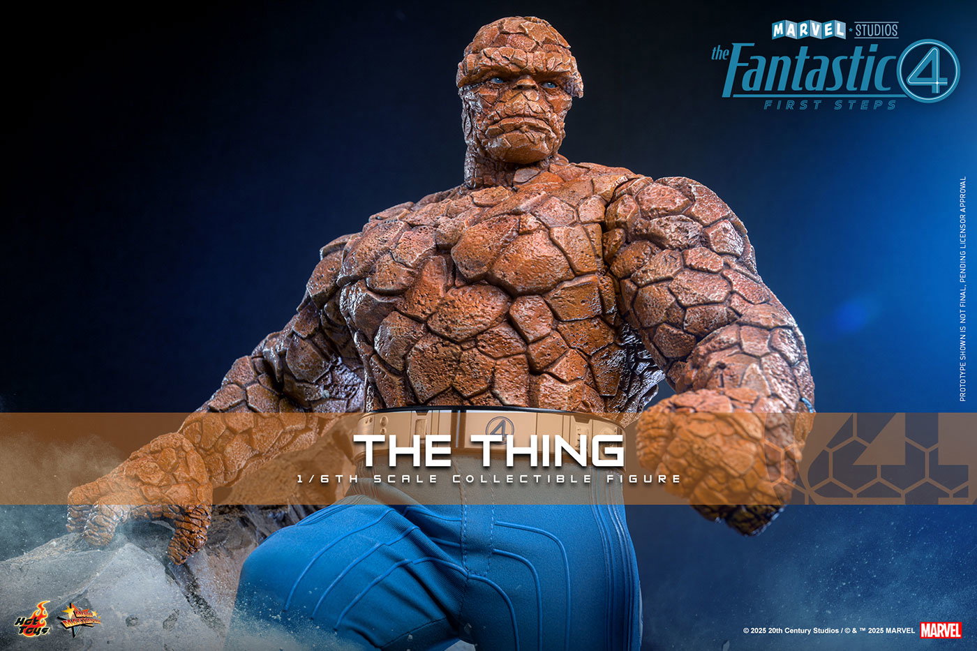 The Fantastic Four: First Steps - The Thing [With Bonus Accessory] image 2