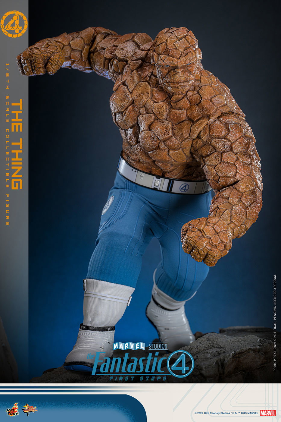 The Fantastic Four: First Steps - The Thing [With Bonus Accessory] image 9
