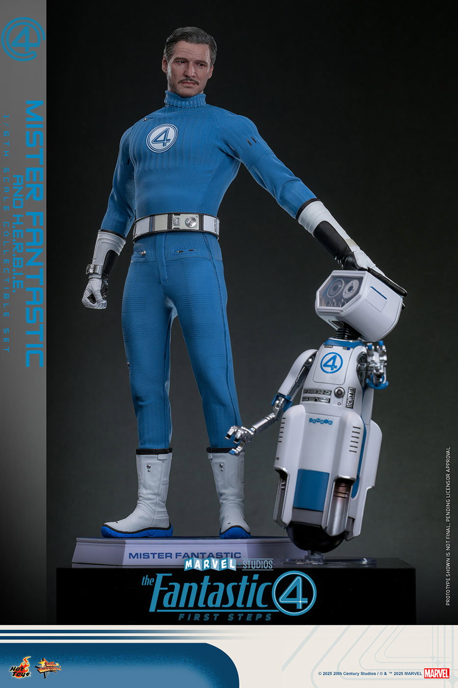 The Fantastic Four: First Steps - Mister Fantastic & H.E.R.B.I.E. [With Bonus Accessory] image 3
