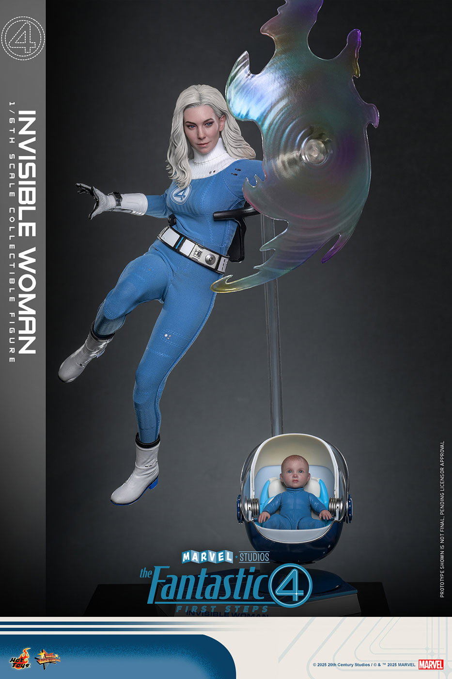 The Fantastic Four: First Steps - Invisible Woman [With Bonus Accessory] image 6