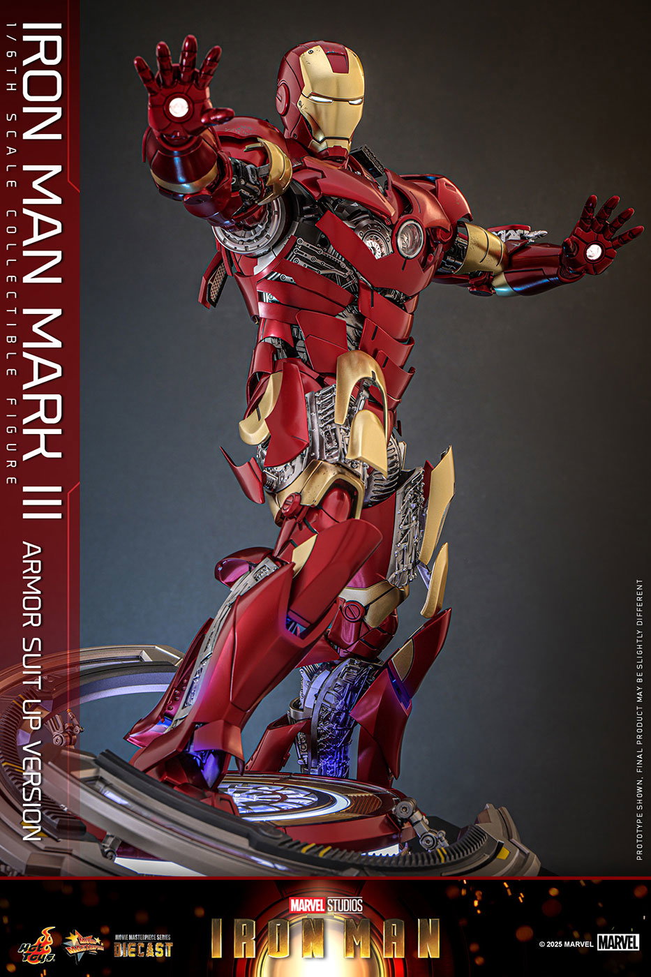 Iron Man - Iron Man Mark 3 (Armor Suit Up Version) [With Bonus Accessory] image 6