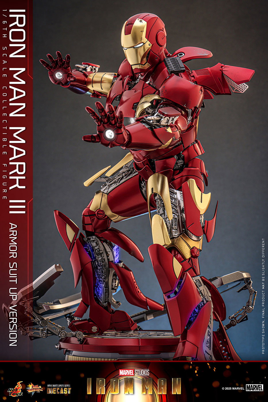 Iron Man - Iron Man Mark 3 (Armor Suit Up Version) [With Bonus Accessory] image 7