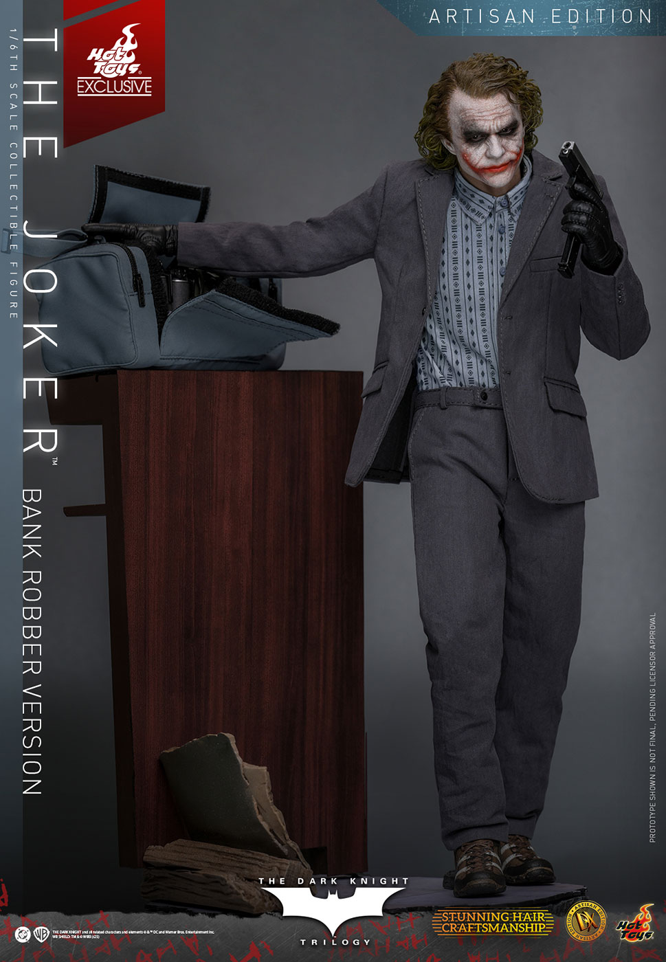 The Dark Knight Trilogy - The Joker (Bank Robber) image 6