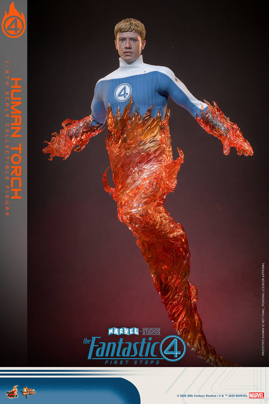 The Fantastic Four: First Steps - Human Torch [With Bonus Accessory] image 4
