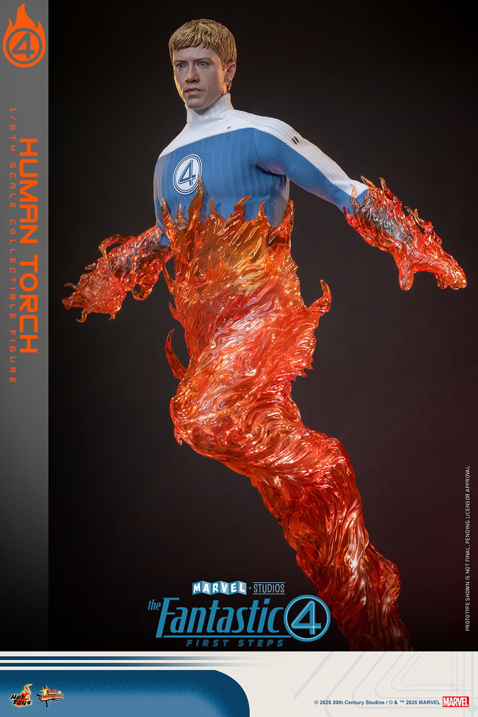 The Fantastic Four: First Steps - Human Torch [With Bonus Accessory] image 6
