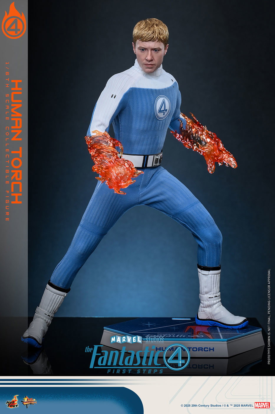 The Fantastic Four: First Steps - Human Torch [With Bonus Accessory] image 7