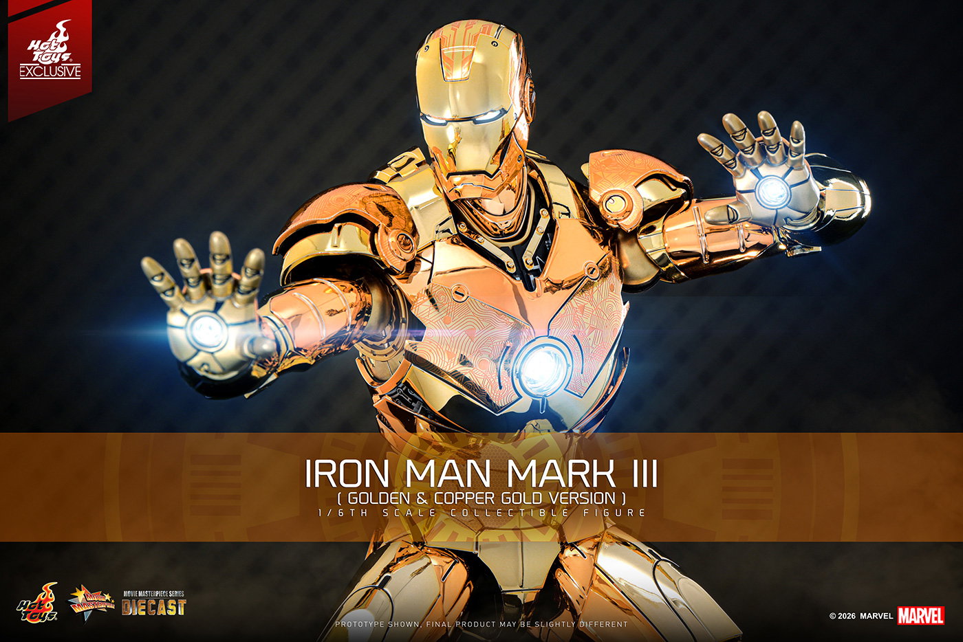 Iron Man - Iron Man Mark 3 (Golden & Copper Gold Version) image 1