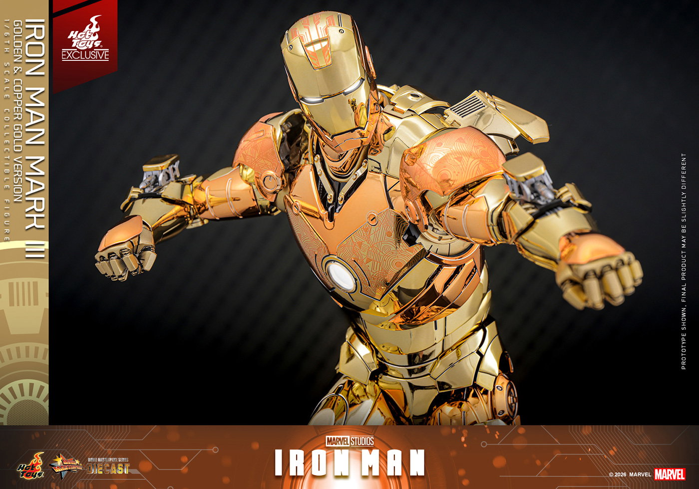 Iron Man - Iron Man Mark 3 (Golden & Copper Gold Version) image 10