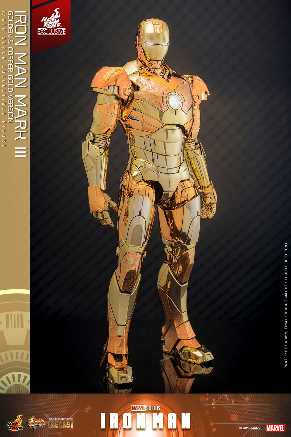 Iron Man - Iron Man Mark 3 (Golden & Copper Gold Version) image 2
