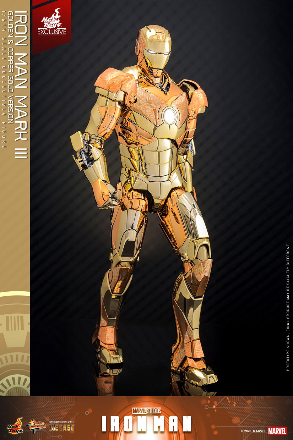 Iron Man - Iron Man Mark 3 (Golden & Copper Gold Version) image 3