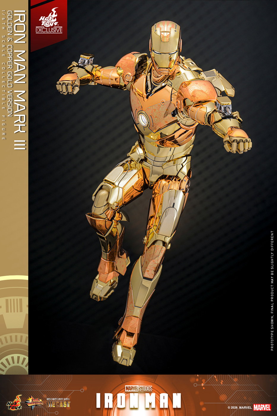 Iron Man - Iron Man Mark 3 (Golden & Copper Gold Version) image 4