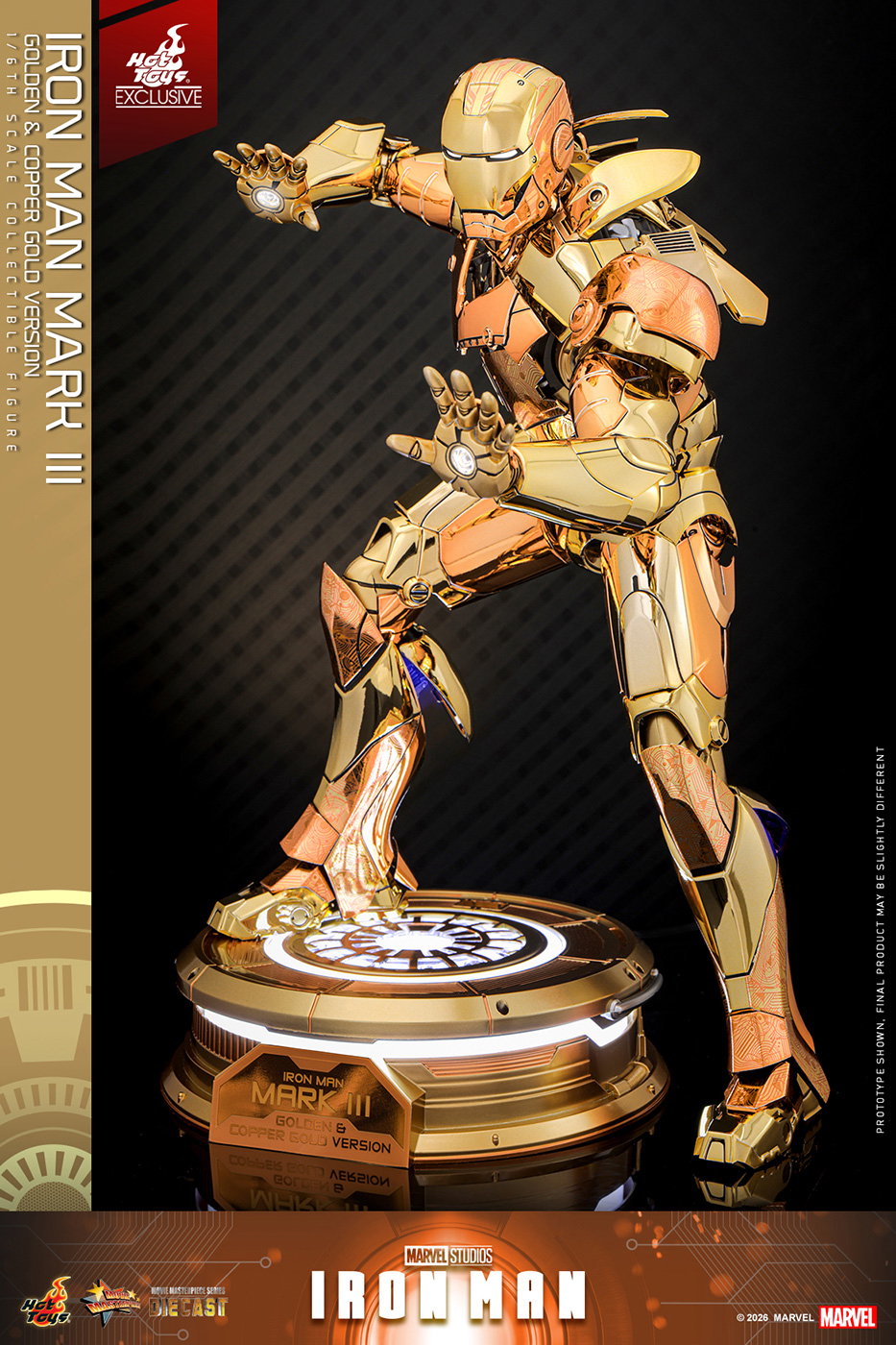 Iron Man - Iron Man Mark 3 (Golden & Copper Gold Version) image 5
