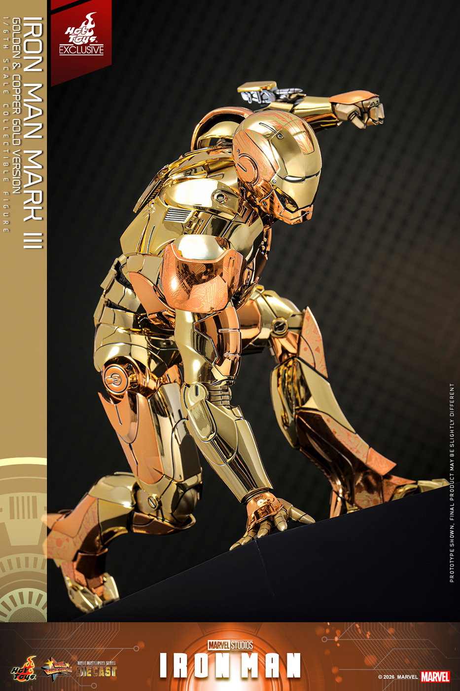 Iron Man - Iron Man Mark 3 (Golden & Copper Gold Version) image 6