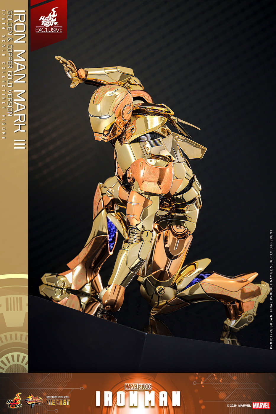 Iron Man - Iron Man Mark 3 (Golden & Copper Gold Version) image 7