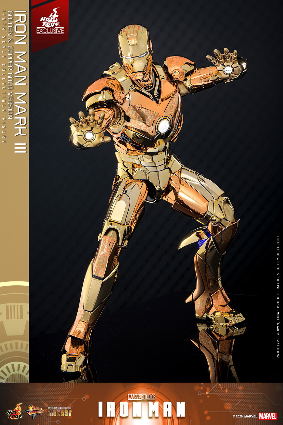 Iron Man - Iron Man Mark 3 (Golden & Copper Gold Version) image 8