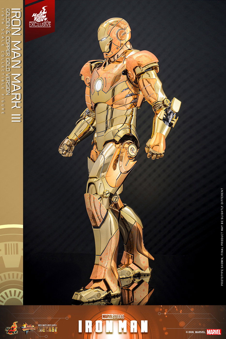 Iron Man - Iron Man Mark 3 (Golden & Copper Gold Version) image 9