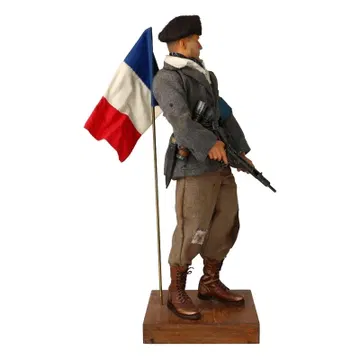 Paris Août 1944 : Résistant Force Française de l'Intérieur - Rémy