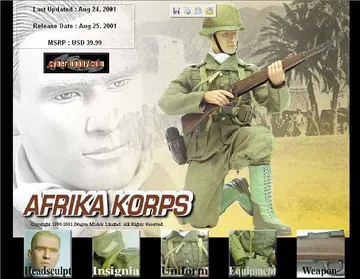 "Reinhardt Mossl", Afrika Korps Infantry, North Africa 1942 (Gefreiter)