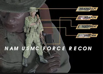 "Nate Kimbrough", USMC Force Recon w/M14, NAM