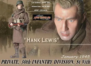 "Hank Lewis", 30th Infantry Division Private, St. Vith 1945