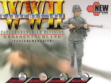 "Uwe Gronemeyer", Panzergrenadier, Panzergrenadier Division "Grosdeutschland", Karachev 1943
