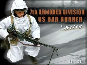 "Wiley", U.S. 7th Armored Division BAR Gunner, Ardennes 1944/45